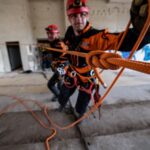 Hasiči, cvičení součinnosti v Teplicích