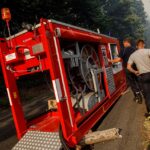 Královéhradečtí hasiči pomáhají v boji s ohněm v Českém Švýcarsku