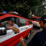 Královéhradečtí hasiči pomáhají v boji s ohněm v Českém Švýcarsku