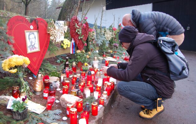 Z Trutnova na Hrádeček - pochod za Ukrajinu, vzpomínka na Václava Havla