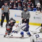Krajská hokejová liga, 1. utkání o 9. místo: Trutnov - Lanškroun (3:7)
