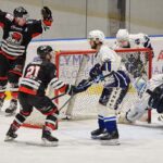 Krajská hokejová liga, 1. utkání o 9. místo: Trutnov - Lanškroun (3:7)
