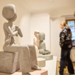 Výstava sochaře Jiřího Sobotky v Galerii města Trutnova