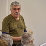 Promítání filmu o Jiřím Jůzlovi v muzeu