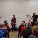 Promítání filmu o Jiřím Jůzlovi v muzeu
