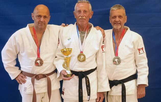 Judista Linhart je mistrem republiky, Vostřes stříbrný a Gottwald bronzový