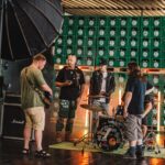 Z natáčení klipu Piju Krakonoše