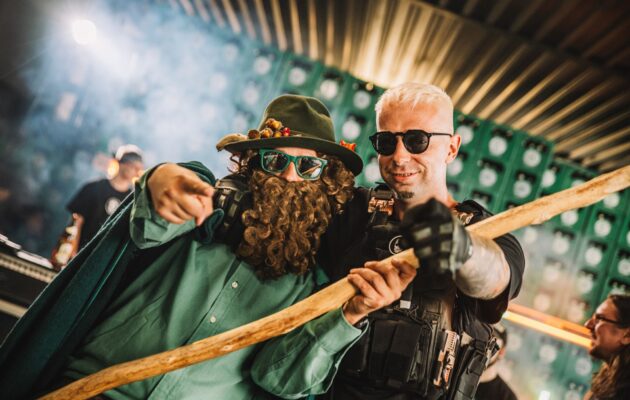 FOTO: V pivovaru a centru města se natáčel klip o pivu Krakonoš