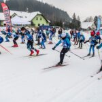 Krakonošova 12 v běhu na lyžích na Nových Dvorech