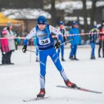 Krakonošova 12 v běhu na lyžích na Nových Dvorech