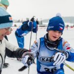 Krakonošova 12 v běhu na lyžích na Nových Dvorech