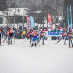 Krakonošova 12 v běhu na lyžích na Nových Dvorech