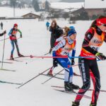 Krakonošova 12 v běhu na lyžích na Nových Dvorech