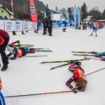 Krakonošova 12 v běhu na lyžích na Nových Dvorech