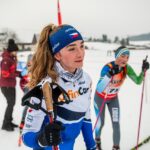Krakonošova 12 v běhu na lyžích na Nových Dvorech