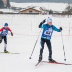 Krakonošova 12 v běhu na lyžích na Nových Dvorech