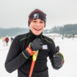 Krakonošova 12 v běhu na lyžích na Nových Dvorech