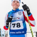 Krakonošova 12 v běhu na lyžích na Nových Dvorech