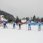 Krakonošova 12 v běhu na lyžích na Nových Dvorech