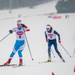 Krakonošova 12 v běhu na lyžích na Nových Dvorech