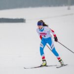 Krakonošova 12 v běhu na lyžích na Nových Dvorech