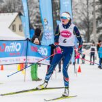 Krakonošova 12 v běhu na lyžích na Nových Dvorech