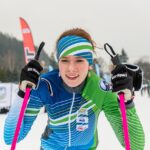 Krakonošova 12 v běhu na lyžích na Nových Dvorech