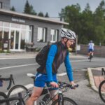 Společná vyjížďka před Krakonošovým cyklomaratonem