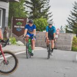 Společná vyjížďka před Krakonošovým cyklomaratonem