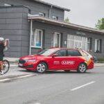 Společná vyjížďka před Krakonošovým cyklomaratonem