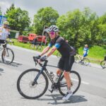 Společná vyjížďka před Krakonošovým cyklomaratonem