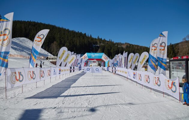 Krkonošská 70 v cílovém prostoru - 67. ročník