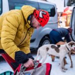 Start 28. ročníku Ledové jízdy v Peci pod Sněžkou