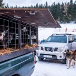 Start 28. ročníku Ledové jízdy v Peci pod Sněžkou
