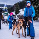 Start 28. ročníku Ledové jízdy v Peci pod Sněžkou