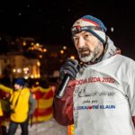 Start 28. ročníku Ledové jízdy v Peci pod Sněžkou