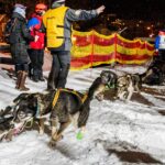 Start 28. ročníku Ledové jízdy v Peci pod Sněžkou