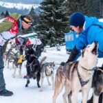 Start 29. ročníku Ledové jízdy v Peci pod Sněžkou