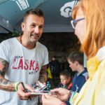 Michal Hrůza s kapelou na Štěrbově vile