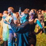 Michal Hrůza s kapelou na Štěrbově vile