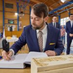 Ministr školství Vladimír Balaš v Trutnově