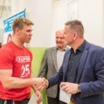 Kasper ocenil mladíky z průmyslovky