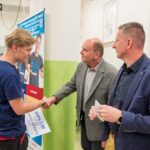 Kasper ocenil mladíky z průmyslovky