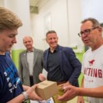 Kasper ocenil mladíky z průmyslovky