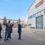 Polský velvyslanec Gniazdowski na návštěvě v Trutnově