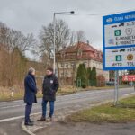 Polský velvyslanec Gniazdowski na návštěvě v Trutnově