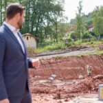 Zahájení stavby nového pavilonu oddělení klinické biochemie v trutnovské nemocnici