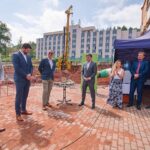 Zahájení stavby nového pavilonu oddělení klinické biochemie v trutnovské nemocnici