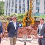 Zahájení stavby nového pavilonu oddělení klinické biochemie v trutnovské nemocnici