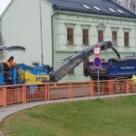 Oprava křižovatky u autobusového nádraží
